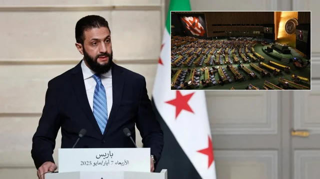 58 yil sonra bir ilk suriye cumhurbaskani ahmed sara bm kursusunden dunyaya hitap edecek ZHzUP7dh