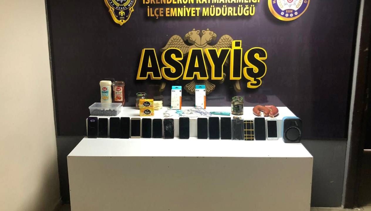 hatayda is yerlerinden hirsizlik iddiasi 1 supheli tutuklandi QgFEtRgk