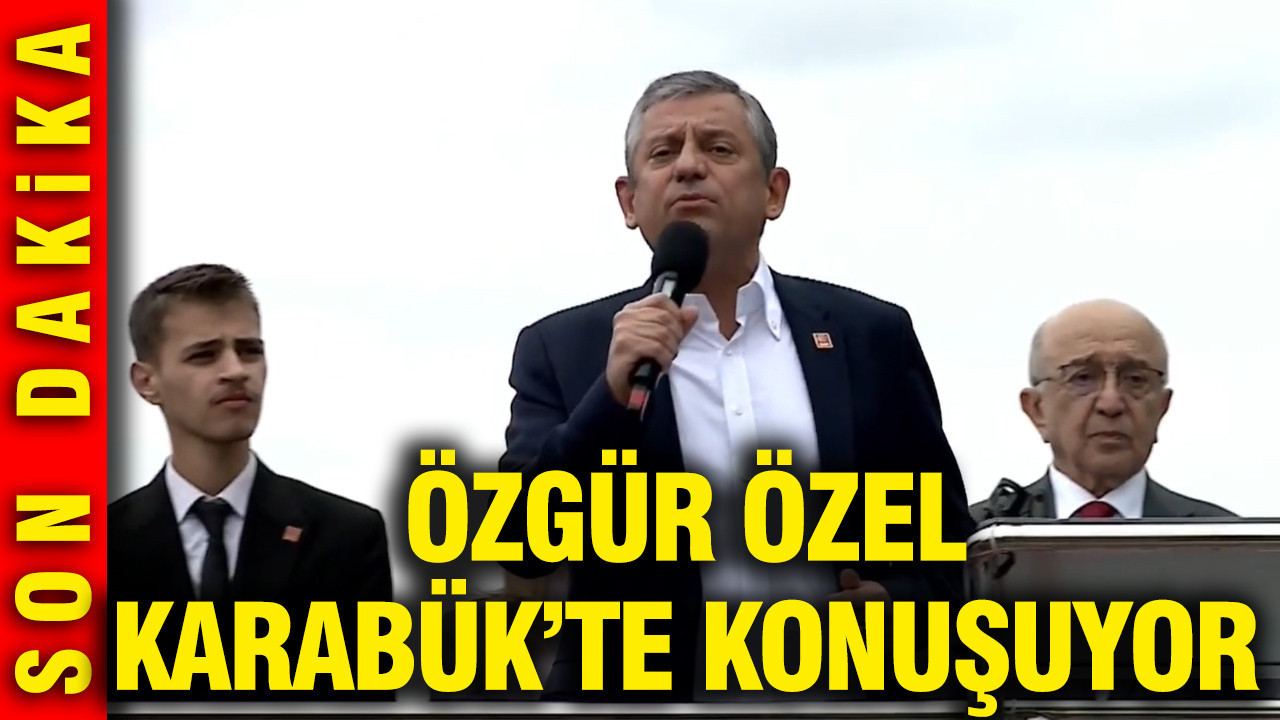 Özgür Özel, Karabük’te ‘Millet İradesine Sahip Çıkıyor’ Mitinginde Destek Verdi
