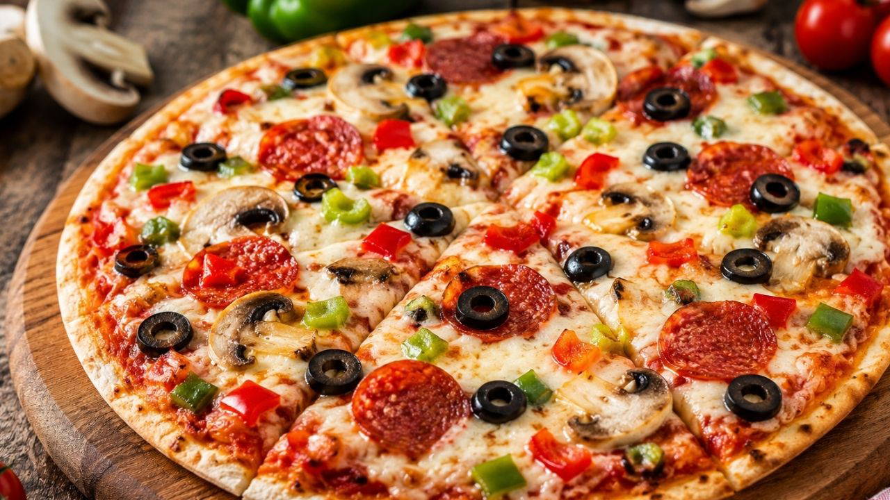 Canınız pizza çektiyse hemen deneyin: 15 dakikada lavaştan pizza tarifi Haber gorseli